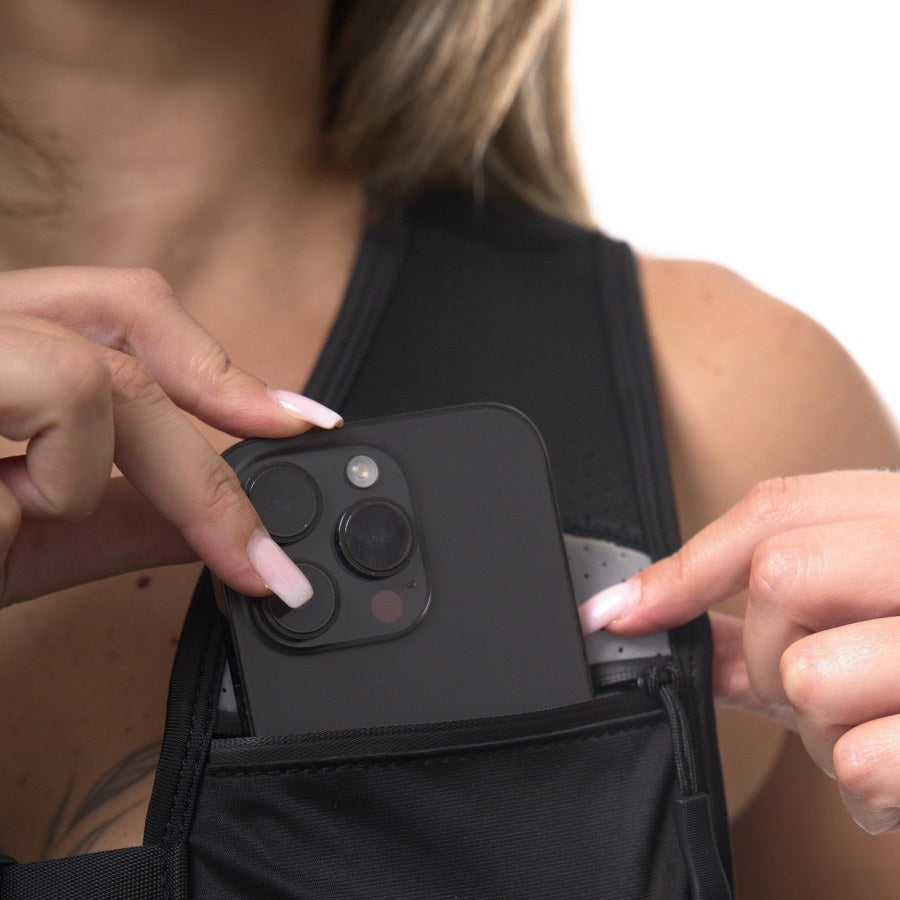 Waterproof phone pocket — detail